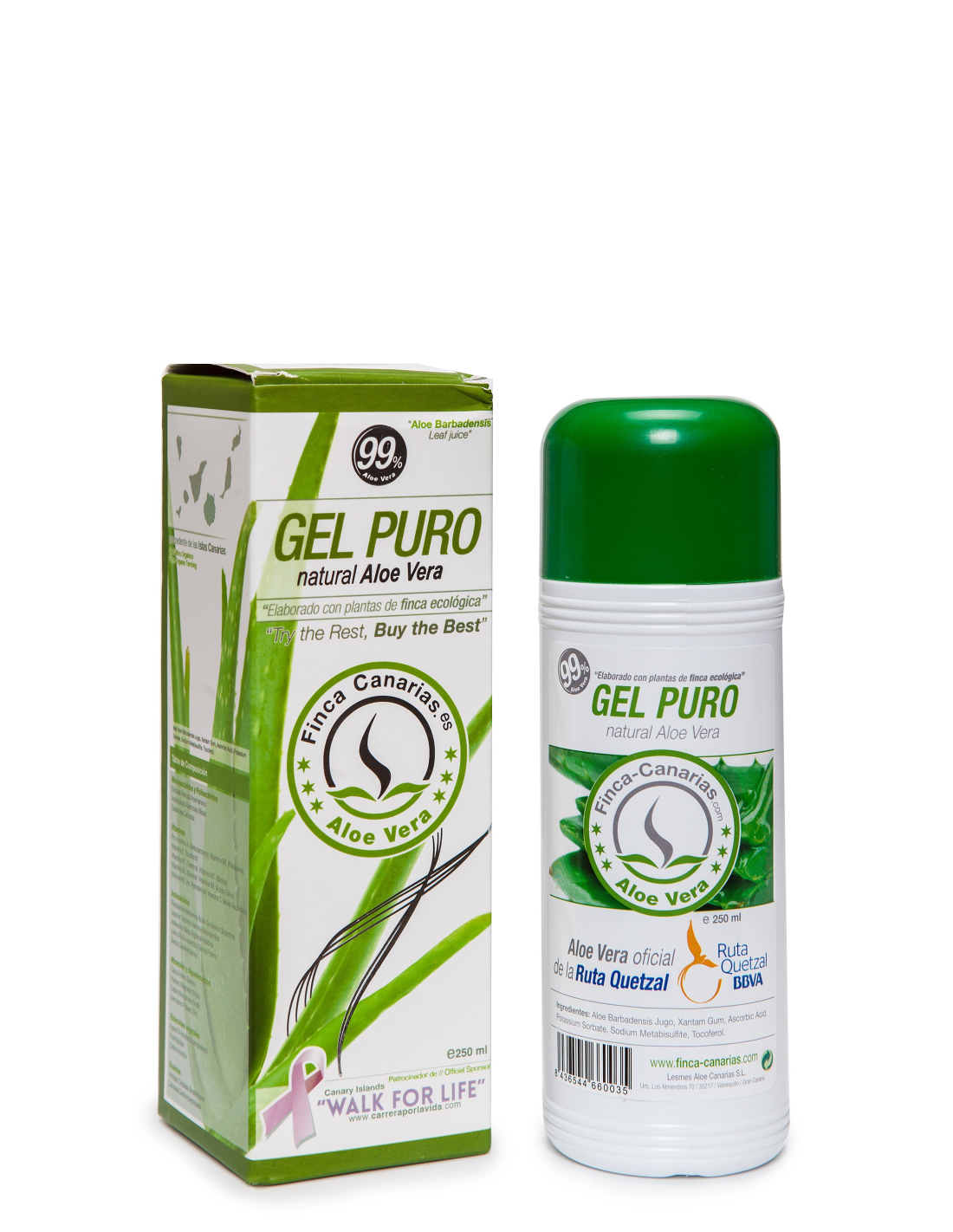 Reines Aloe Vera Gel 250 ml